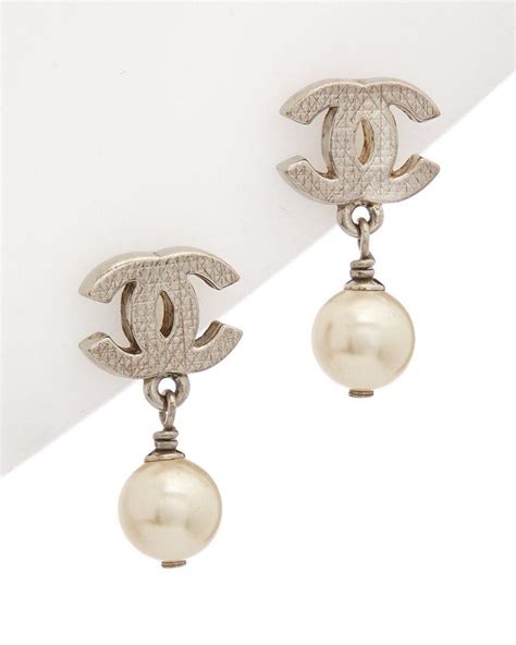 faux channel earrings uk